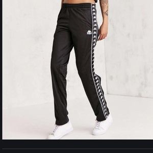 Kappa Sz Xs Snap Button Track Pants 
